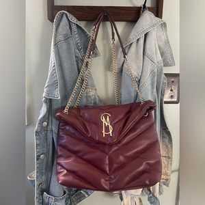 Steve Madden gold chain shoulder bag